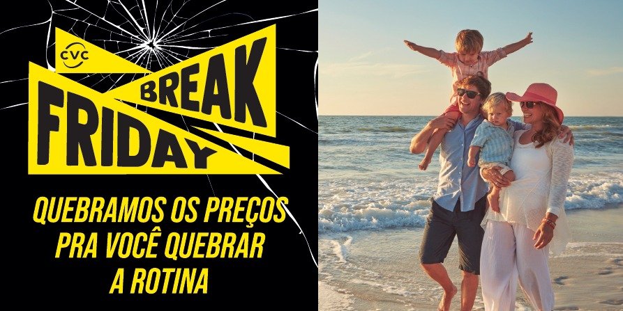 Quebramos os preços pra você quebrar a rotina